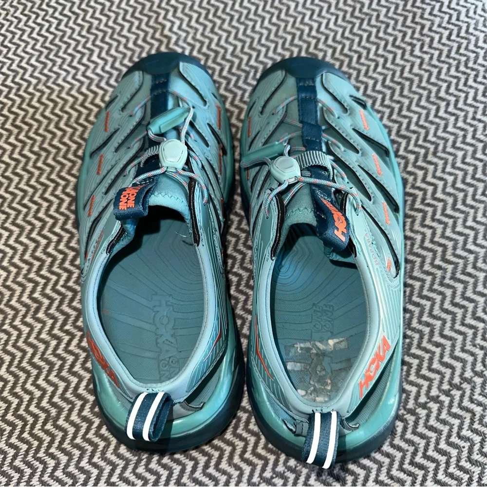 Hoka One One Hopara blue &‎ orange shoes. Size 6